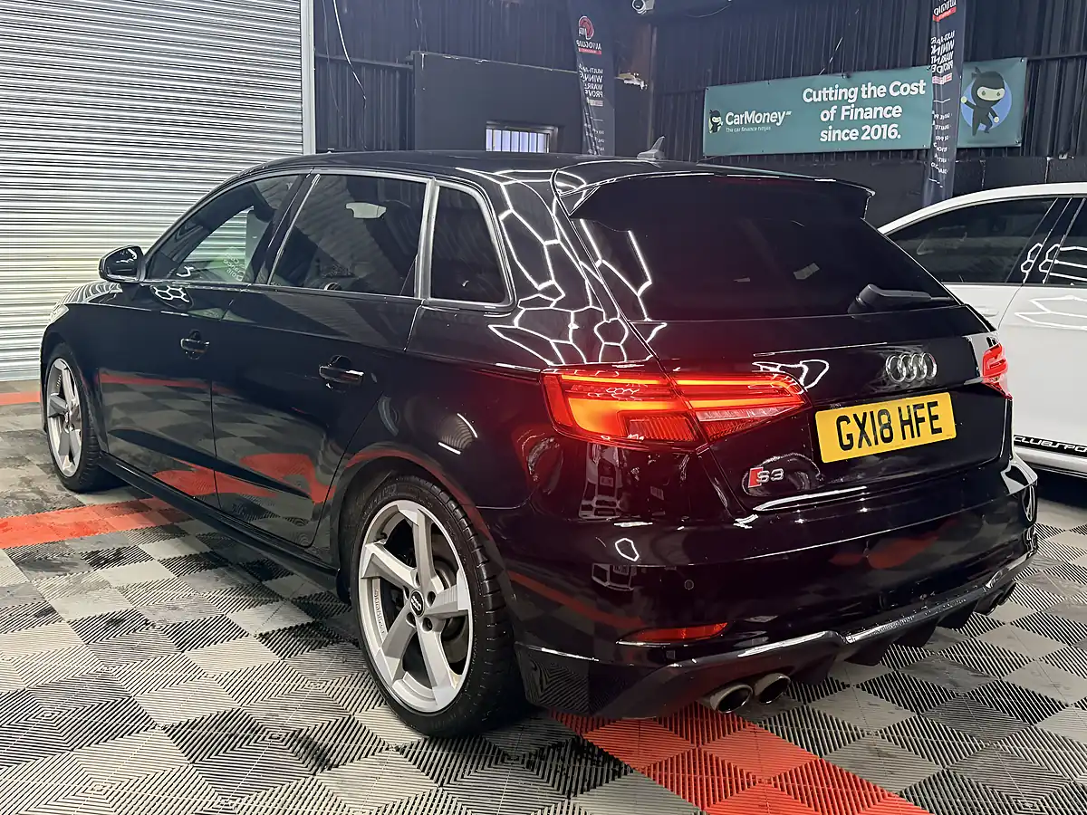 Used 2018 Audi S3 Black Edition Black - Interior and Exterior details 11