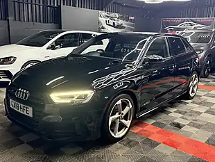 Used 2018 Audi S3 Black Edition Black - Interior and Exterior details 14