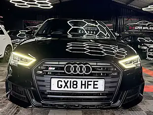 Used 2018 Audi S3 Black Edition Black - Interior and Exterior details 4