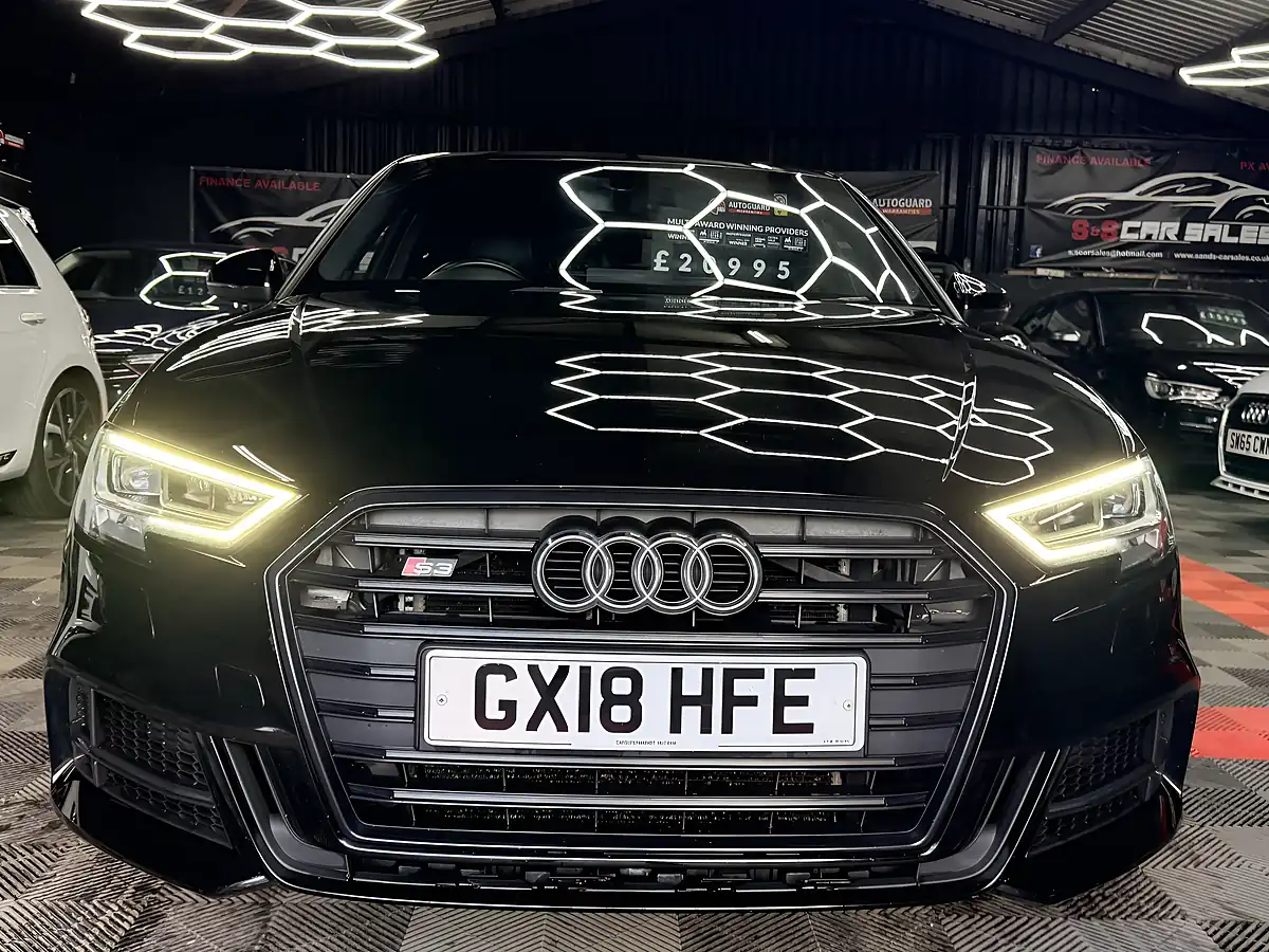 Used 2018 Audi S3 Black Edition Black - Interior and Exterior details 4