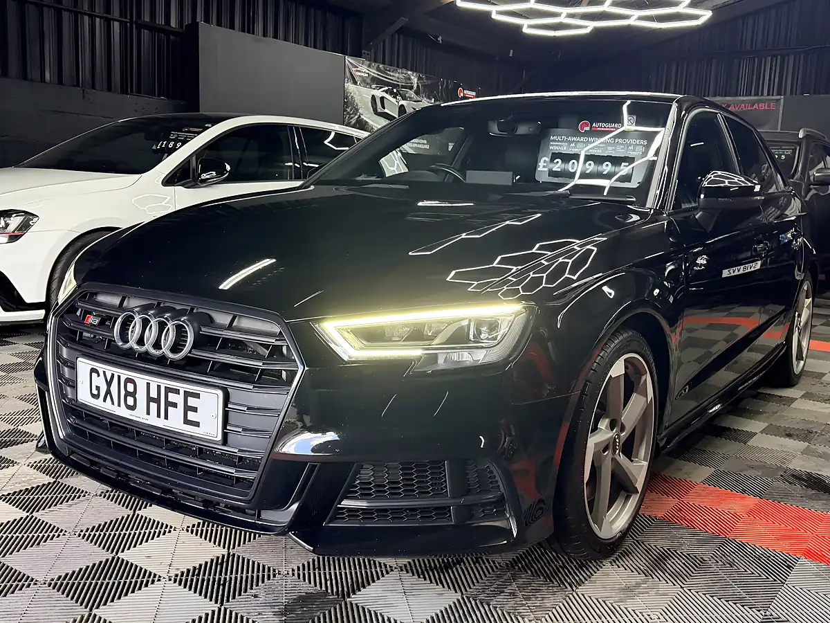 Used 2018 Audi S3 Black Edition Black - Interior and Exterior details 6