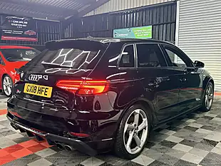 Used 2018 Audi S3 Black Edition Black - Interior and Exterior details 8