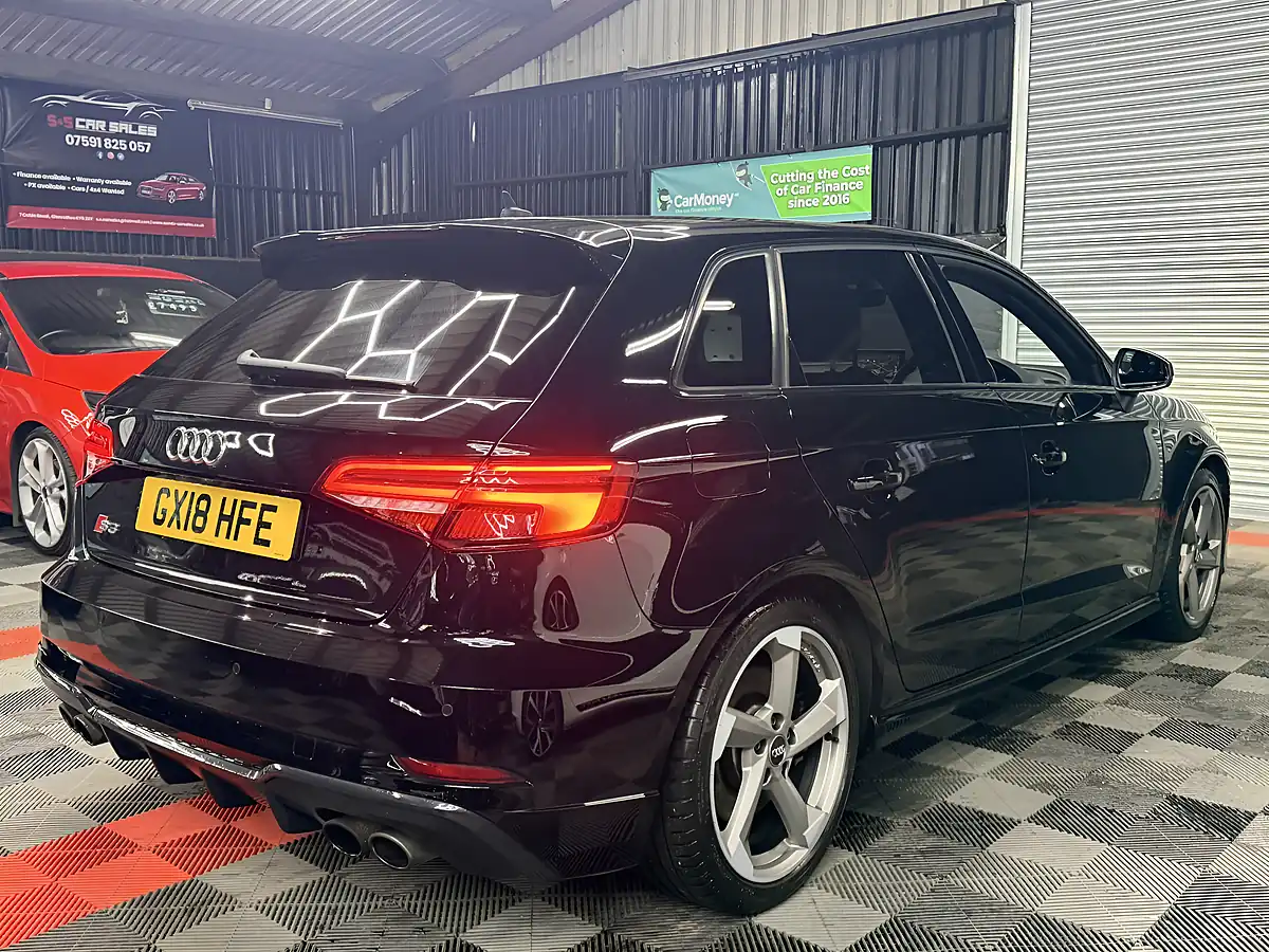 Used 2018 Audi S3 Black Edition Black - Interior and Exterior details 8