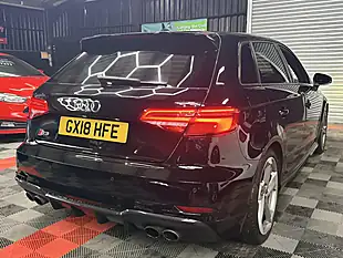 Used 2018 Audi S3 Black Edition Black - Interior and Exterior details 9