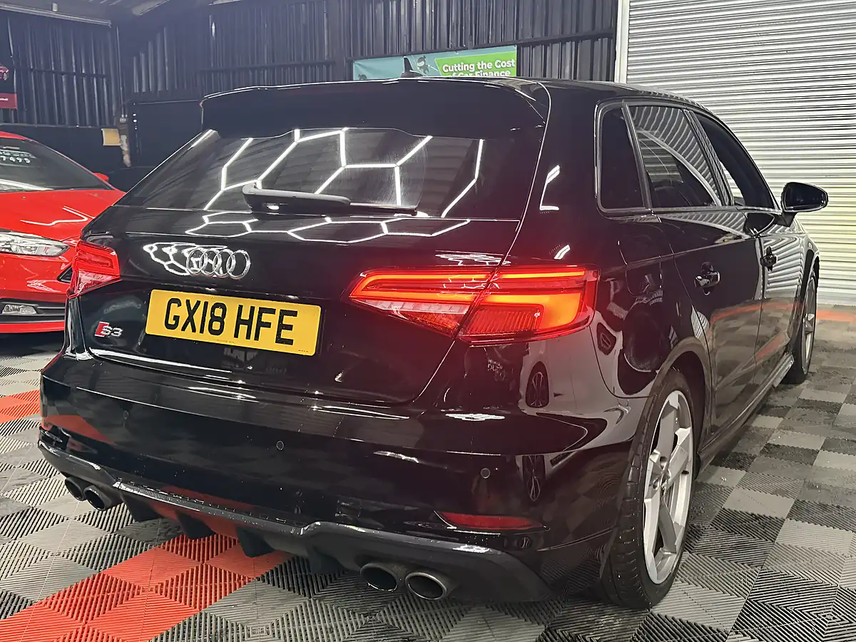 Used 2018 Audi S3 Black Edition Black - Interior and Exterior details 9