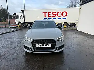Used 2018 Audi S3 Black Edition Nardo Grey - Interior and Exterior details 10