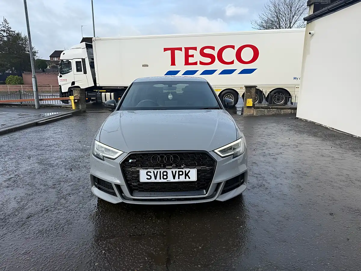 Used 2018 Audi S3 Black Edition Nardo Grey - Interior and Exterior details 10