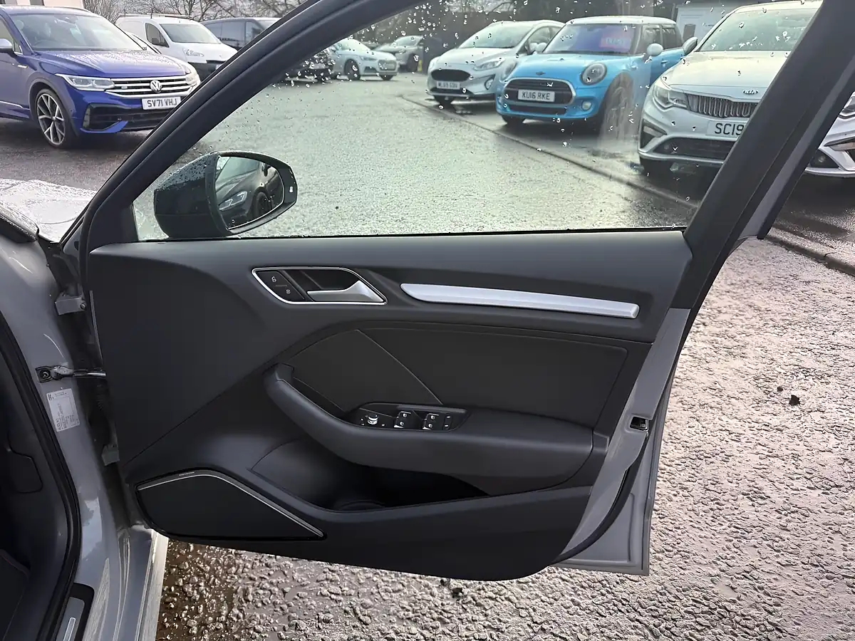 Used 2018 Audi S3 Black Edition Nardo Grey - Interior and Exterior details 15