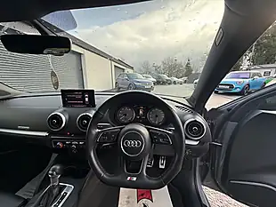 Used 2018 Audi S3 Black Edition Nardo Grey - Interior and Exterior details 17