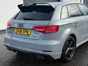 Used 2018 Audi S3 Black Edition Nardo Grey - Interior and Exterior details 4