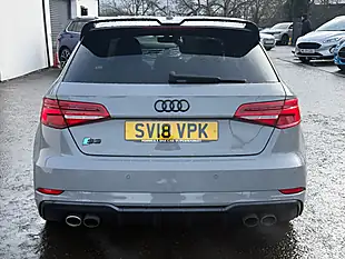 Used 2018 Audi S3 Black Edition Nardo Grey - Interior and Exterior details 5