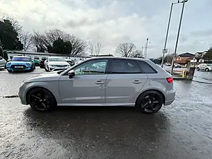 Used 2018 Audi S3 Black Edition Nardo Grey - Interior and Exterior details 8