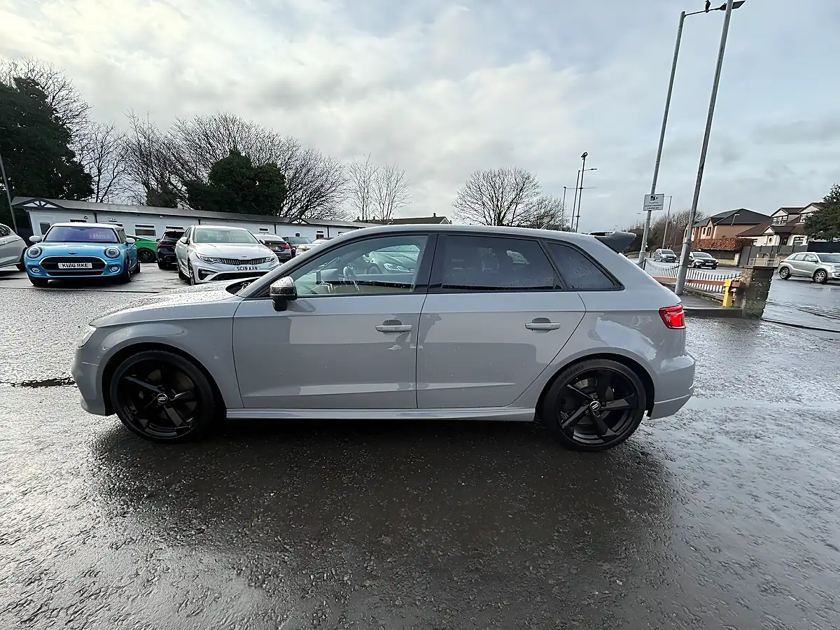 Used 2018 Audi S3 Black Edition Nardo Grey - Interior and Exterior details 8