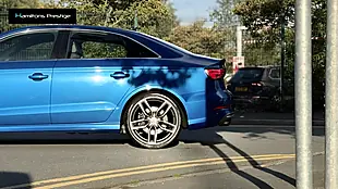 Used 2018 Audi S3 Blue - Interior and Exterior details 11