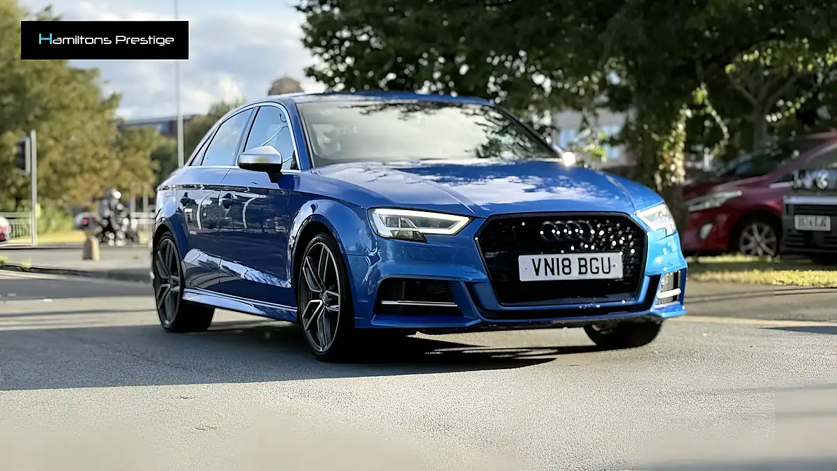 Used 2018 Audi S3 Blue - Interior and Exterior details 13