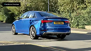 Used 2018 Audi S3 Blue - Interior and Exterior details 14