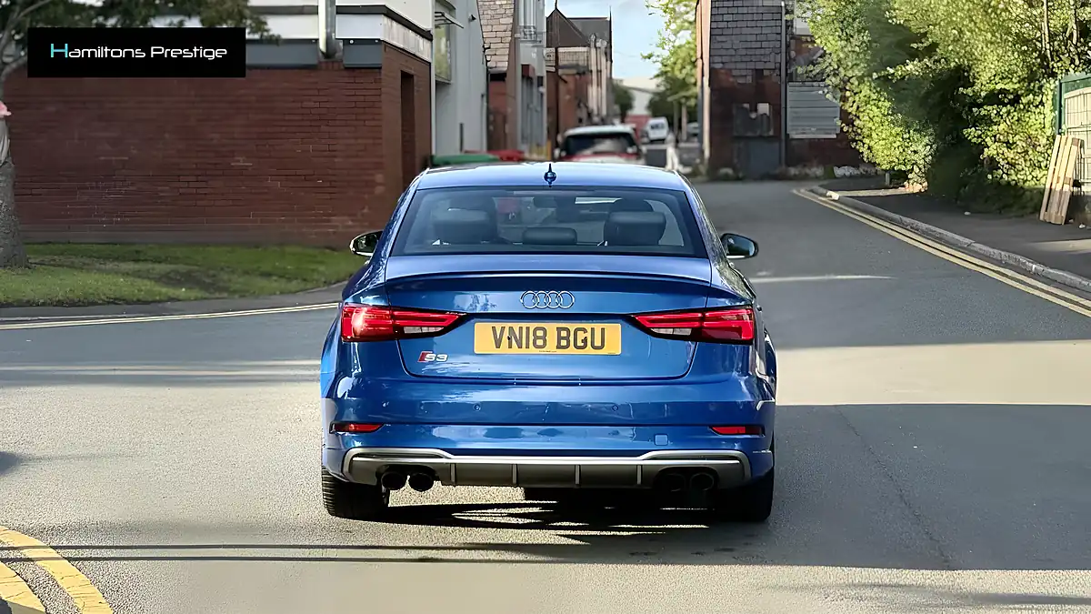 Used 2018 Audi S3 Blue - Interior and Exterior details 15