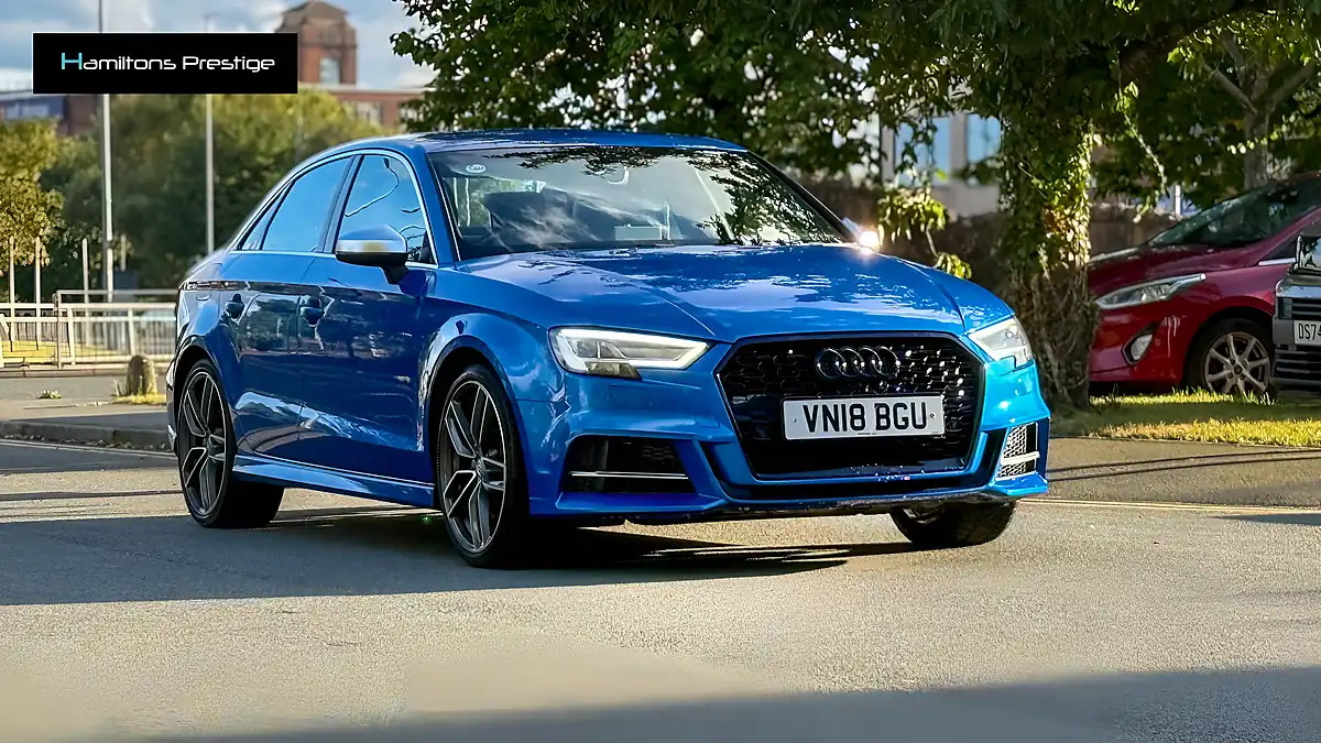 Used 2018 Audi S3 Blue - Interior and Exterior details 20