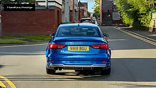 Used 2018 Audi S3 Blue - Interior and Exterior details 4