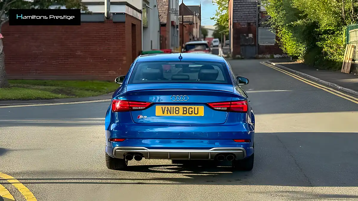 Used 2018 Audi S3 Blue - Interior and Exterior details 4
