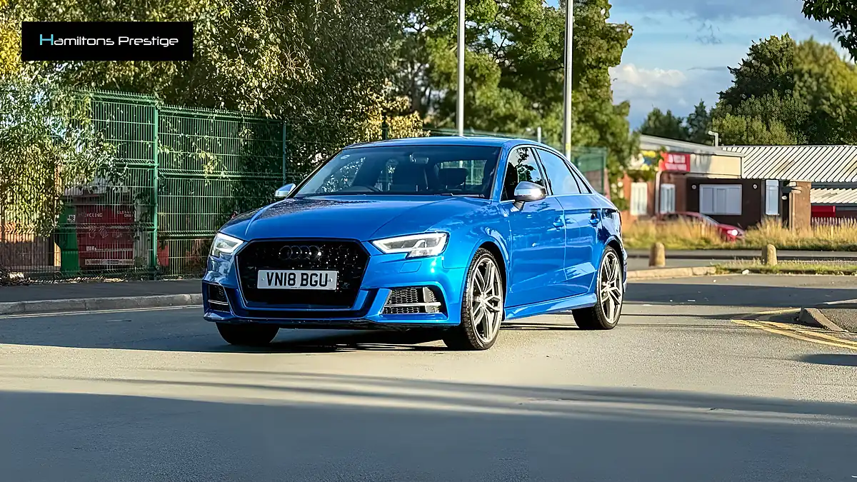 Used 2018 Audi S3 Blue - Interior and Exterior details 5
