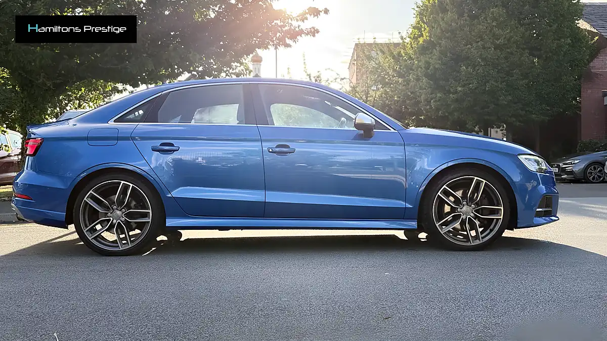 Used 2018 Audi S3 Blue - Interior and Exterior details 6