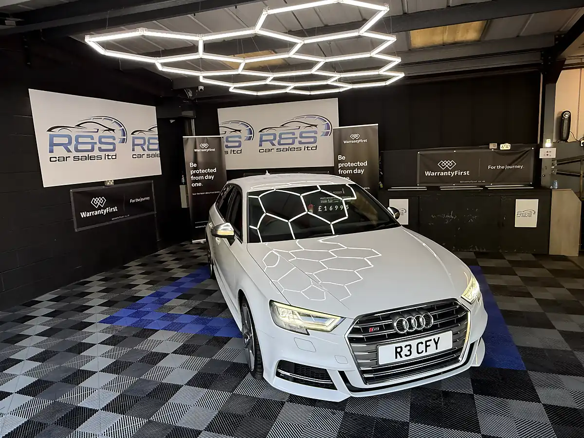 Used 2018 Audi S3 Quattro White - Interior and Exterior details 13