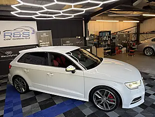 Used 2018 Audi S3 Quattro White - Interior and Exterior details 15