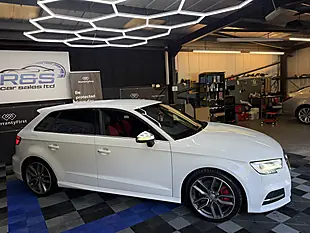 Used 2018 Audi S3 Quattro White - Interior and Exterior details 16