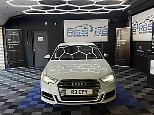 Used 2018 Audi S3 Quattro White - Interior and Exterior details 2