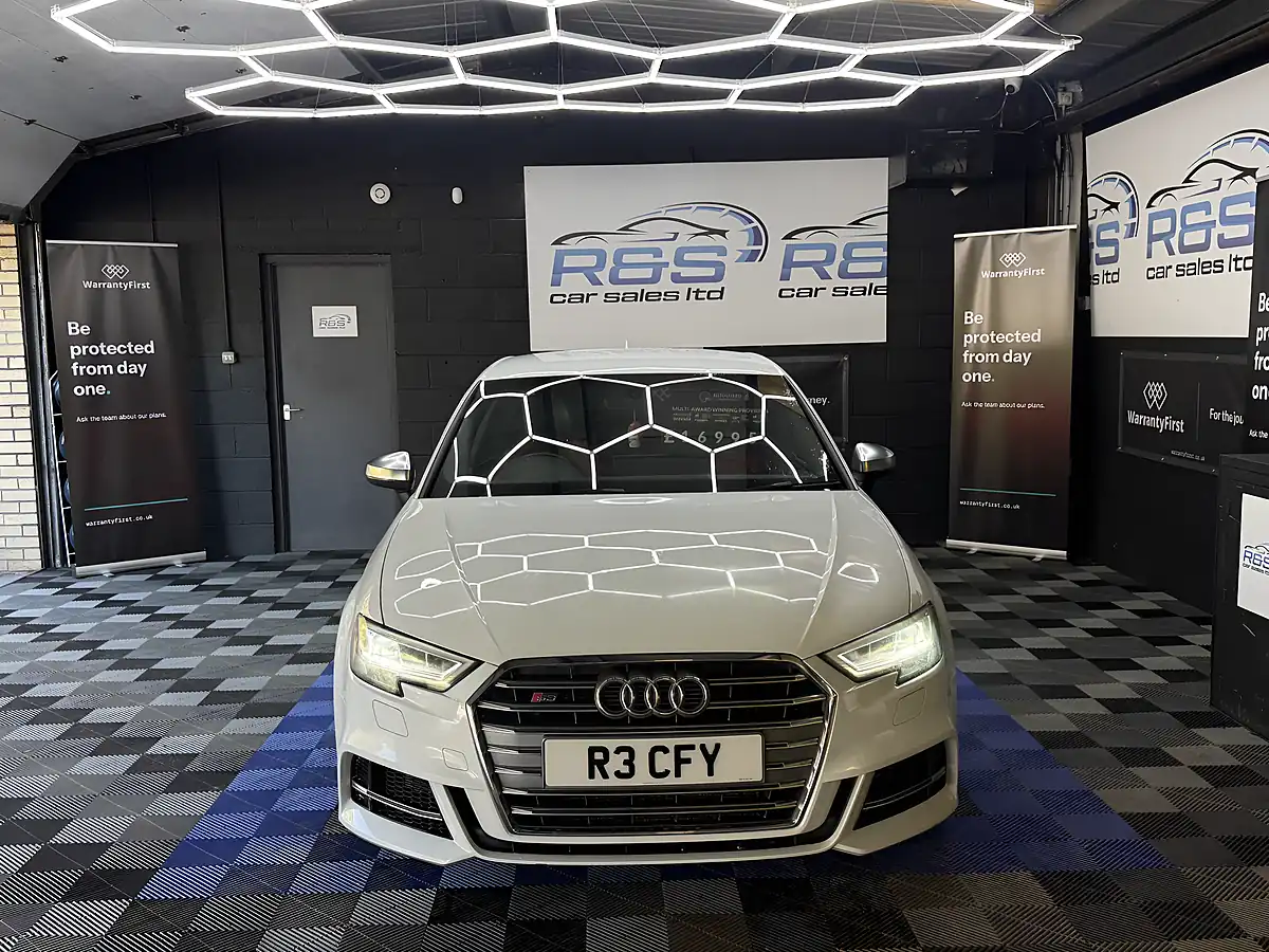 Used 2018 Audi S3 Quattro White - Interior and Exterior details 2