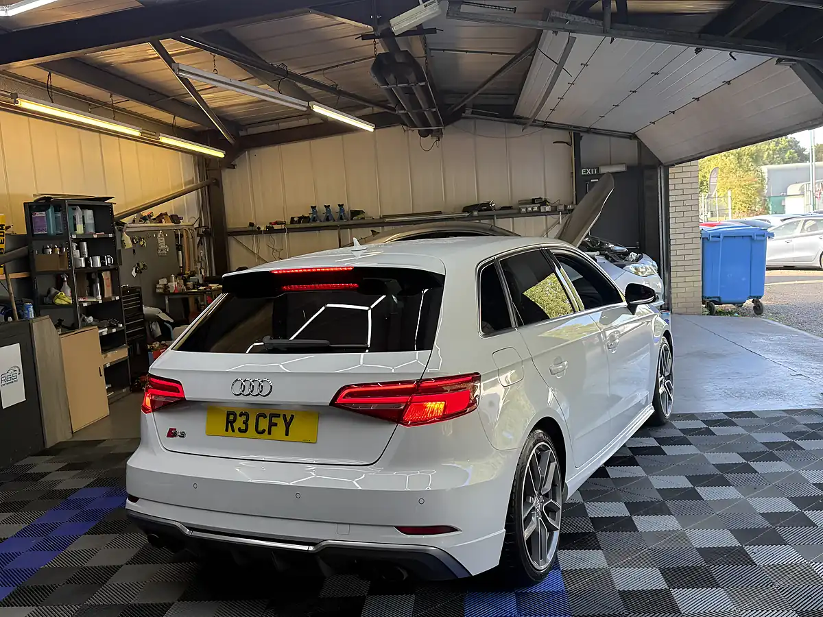Used 2018 Audi S3 Quattro White - Interior and Exterior details 5