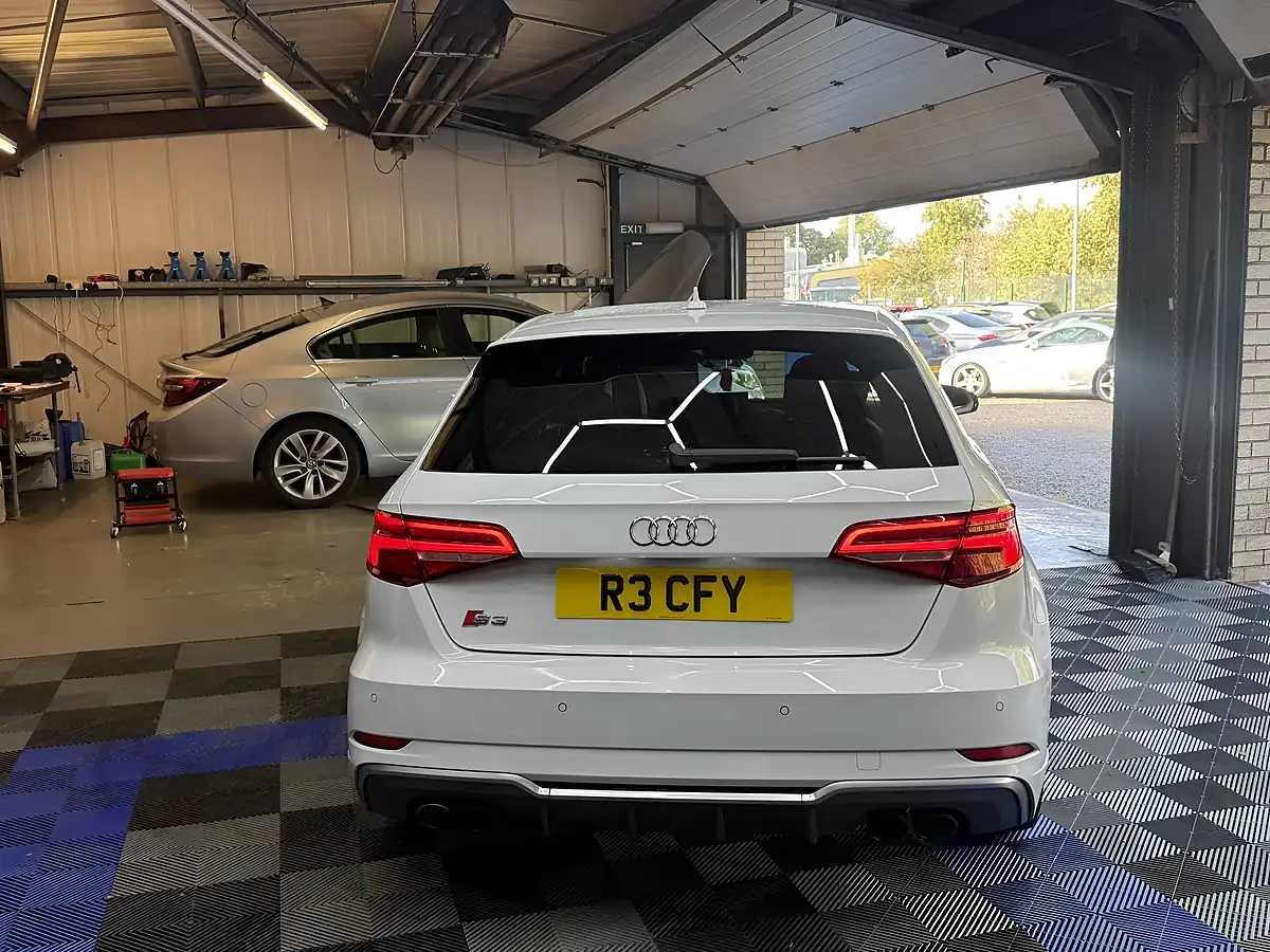 Used 2018 Audi S3 Quattro White - Interior and Exterior details 6