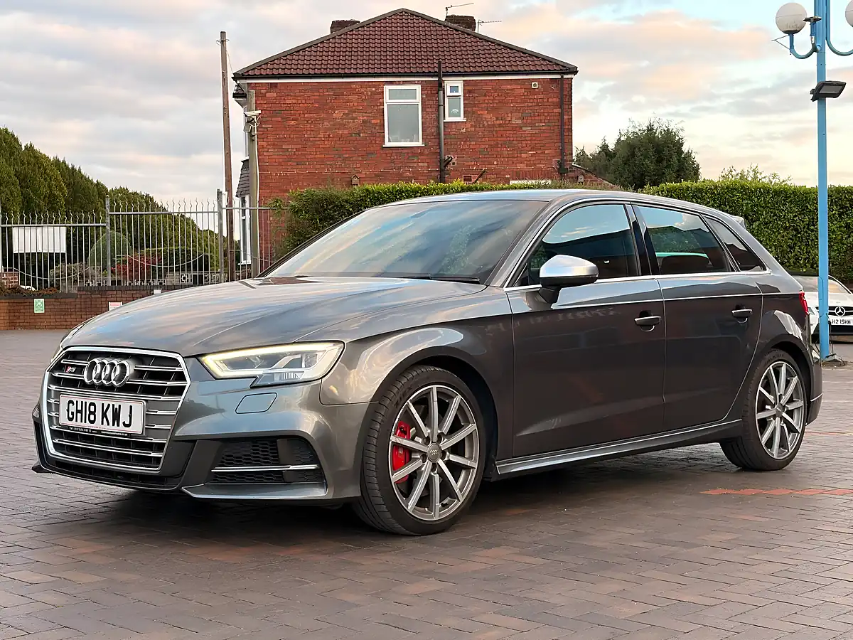 Used 2018 Audi S3 Sportback Grey - Interior and Exterior details 10