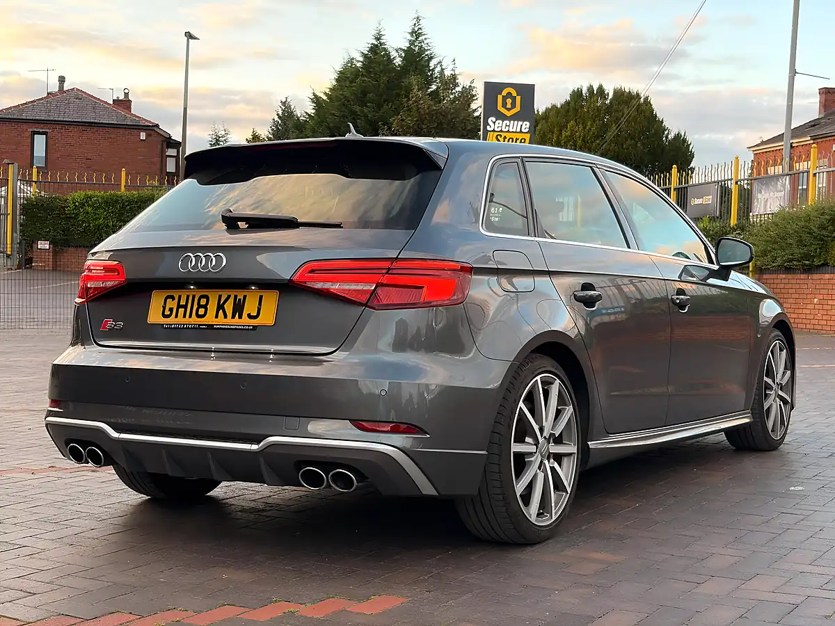 Used 2018 Audi S3 Sportback Grey - Interior and Exterior details 6