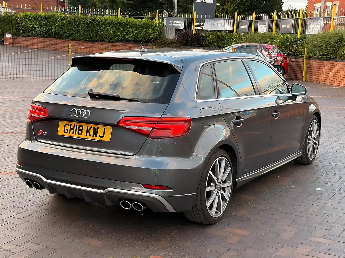 Used 2018 Audi S3 Sportback Grey - Interior and Exterior details 7