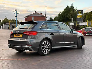 Used 2018 Audi S3 Sportback Grey - Interior and Exterior details 8