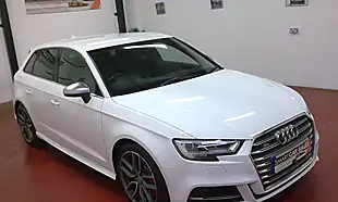 Used 2018 Audi S3 Sportback Ibis White - Interior and Exterior details 2