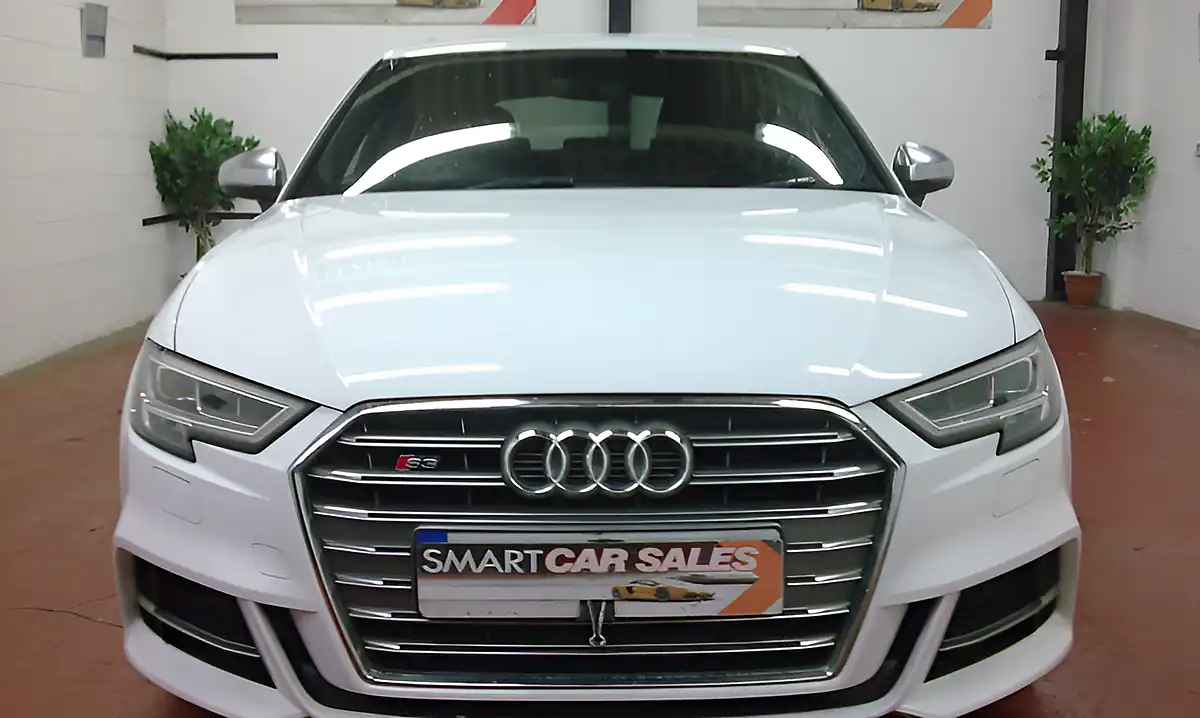 Used 2018 Audi S3 Sportback Ibis White - Interior and Exterior details 4