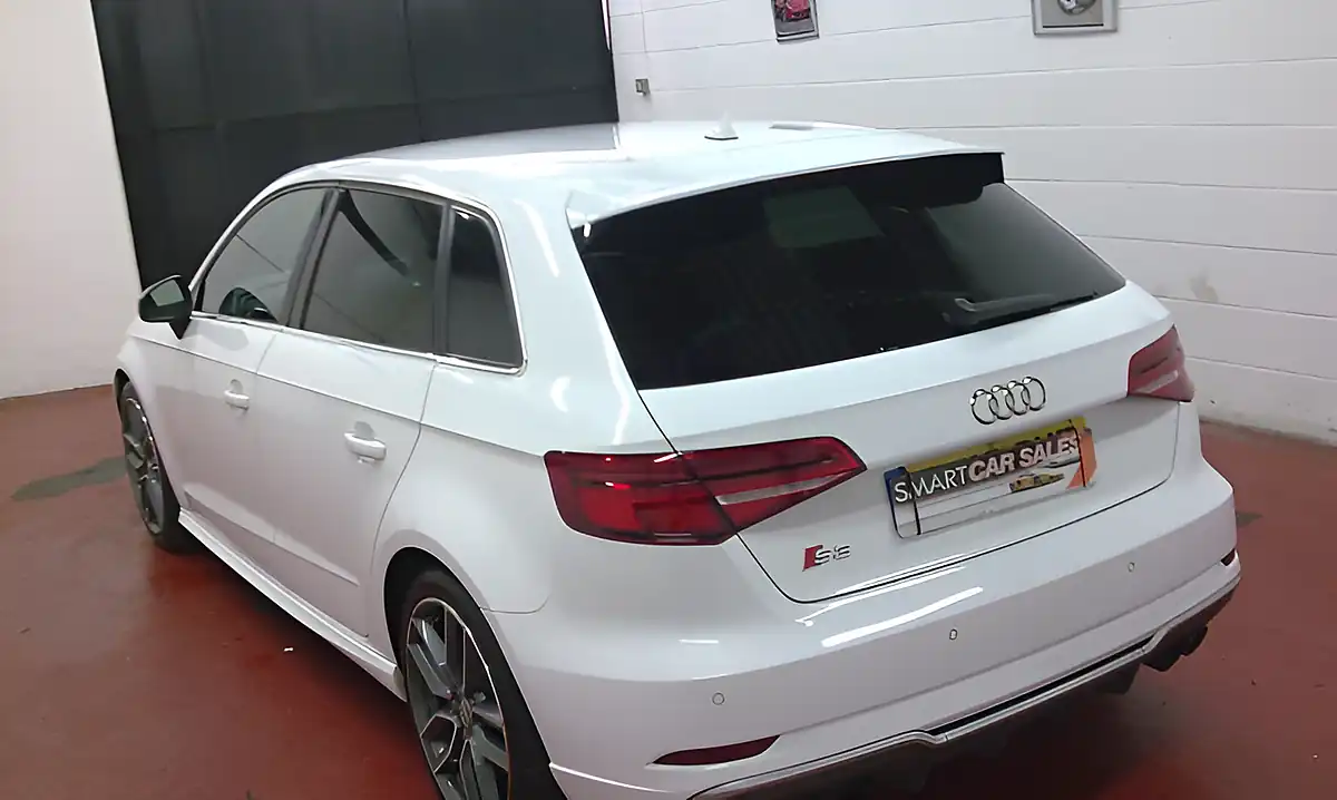 Used 2018 Audi S3 Sportback Ibis White - Interior and Exterior details 6