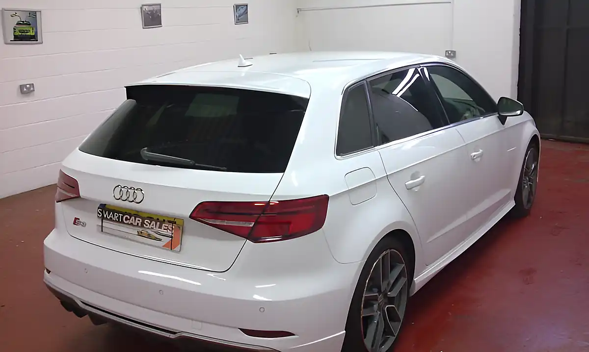 Used 2018 Audi S3 Sportback Ibis White - Interior and Exterior details 7
