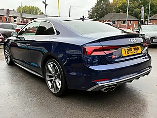 Used 2018 Audi S5 Coupe Blue - Interior and Exterior details 11