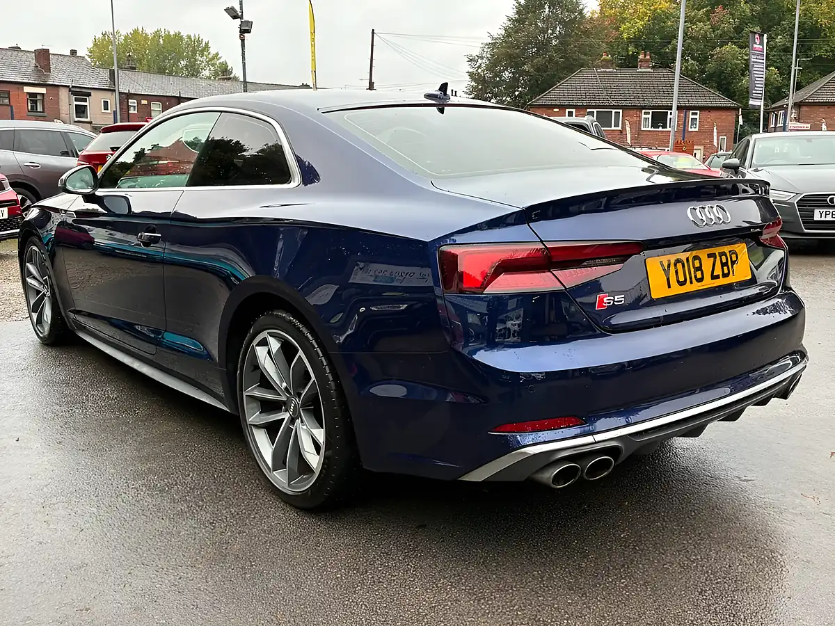 Used 2018 Audi S5 Coupe Blue - Interior and Exterior details 11