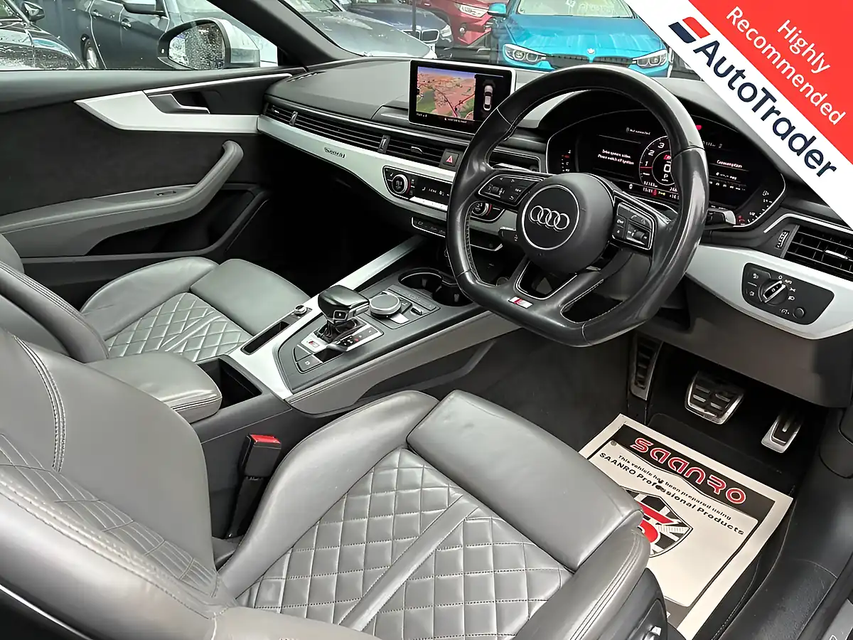 Used 2018 Audi S5 Coupe Blue - Interior and Exterior details 2