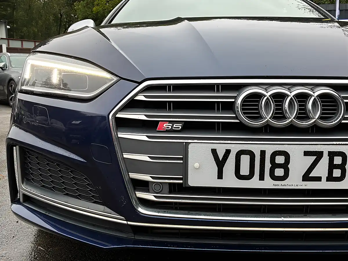 Used 2018 Audi S5 Coupe Blue - Interior and Exterior details 3