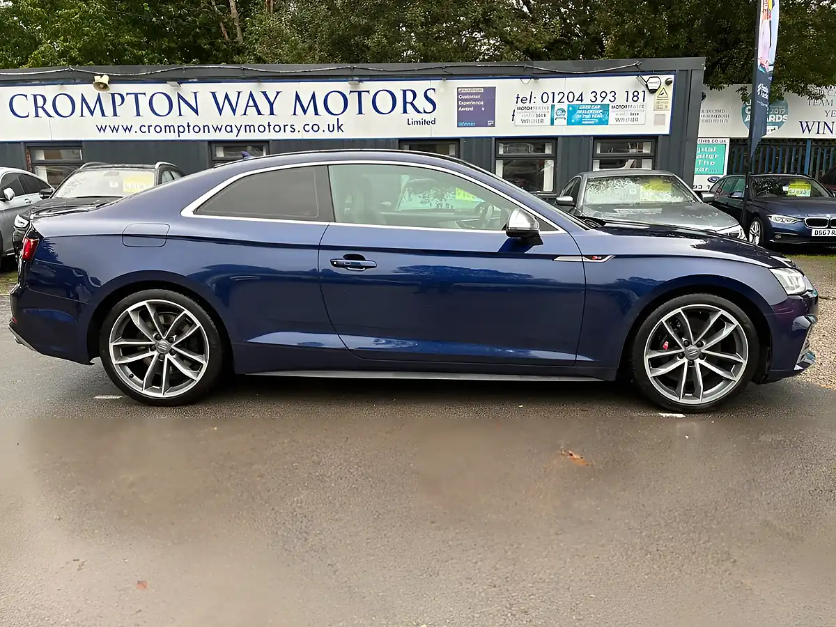 Used 2018 Audi S5 Coupe Blue - Interior and Exterior details 5