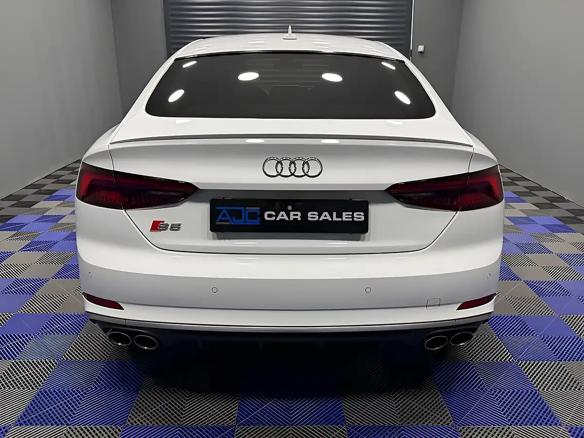 Used 2018 Audi S5 Sportback Glacier White - Interior and Exterior details 10