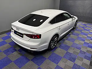 Used 2018 Audi S5 Sportback Glacier White - Interior and Exterior details 14