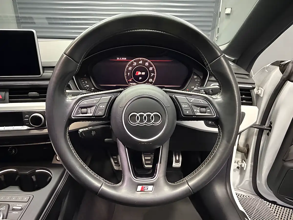 Used 2018 Audi S5 Sportback Glacier White - Interior and Exterior details 15