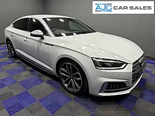Used 2018 Audi S5 Sportback Glacier White - Interior and Exterior details 2